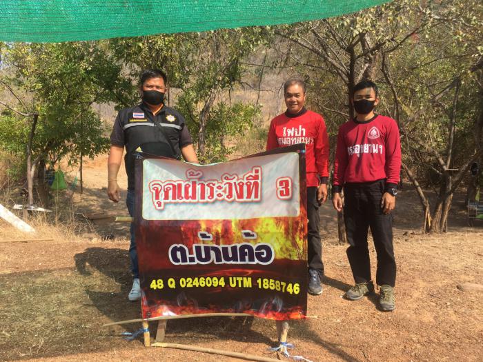 สำรวจแนวกันไฟร่วมกับอุทยานภูเก้า-ภูพานคำ