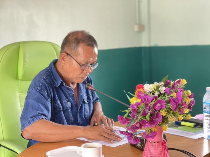 วันศุกร์ที่ ๑๐ กุมภาพันธ์ ๒๕๖๖ คณะกรรมการศูนย์ยุติธรรมชุมชนตำบลบ้านค้อ ผู้นำชุมชน หมู่ ๑ บ้านค้อและหมู่ ๘ บ้านกุดแห่ร่วมกันไกล่เกลี่ย กรณี การถมทางเข้านาไม่สามารถสัญจรไป-มาได้ 