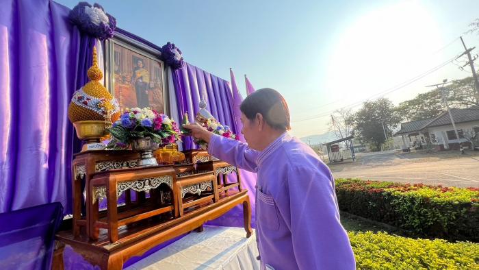 วันที่ ๒๓ กุมภาพันธ์ ๒๕๖๗ เทศบาลตำบลบ้านค้อ จัดกิจกรรมแสดงความจงรักภักดีแด่สมเด็จพระกนิษฐาธิราชเจ้า กรมสมเด็จพระเทพรัตนราชสุดาสยามบรมราชกุมารี  