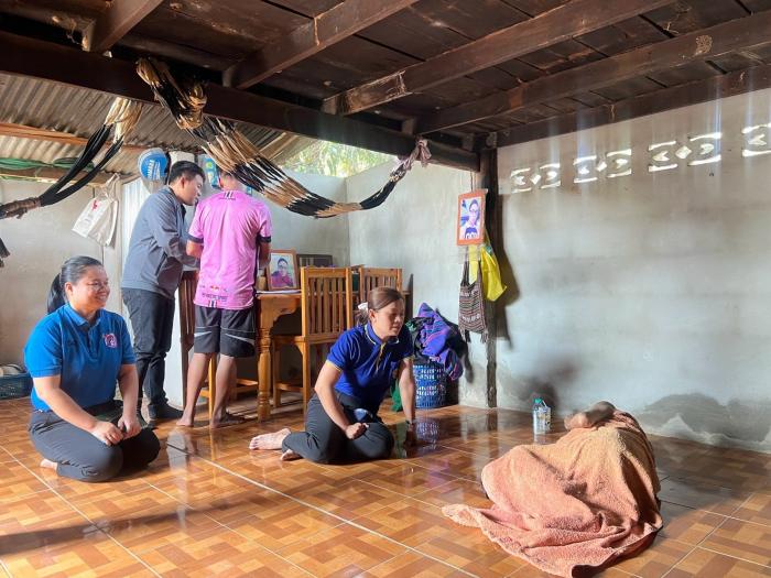 วันที่ ๒๑ มีนาคม ๒๕๖๘ กองสวัสดิการสังคมพร้อม กองช่าง ลงพื้นที่สำรวจข้อมูลผู้สูงอายุ ผู้พิการ ที่ต้องการปรับสภาพที่อยู่อาศัยผู้คนพิการเพื่อความยั่งยืน