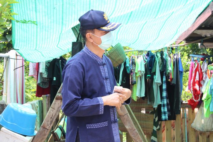หัวหน้าส่วนราชการจังหวัดหนองบัวลำภูลงพื้นที่ติดตามตรวจเยี่ยมผู้กักตัว 14 วัน ที่มาจากพื้นที่เสี่ยง ครั้งที่ 3 